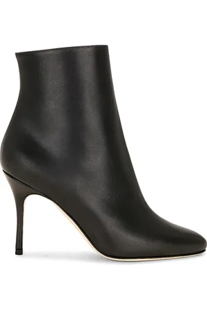 Manolo Blahnik Insopo 90 Leather Boot in - . Size 37 (also in 38, 40, 41).