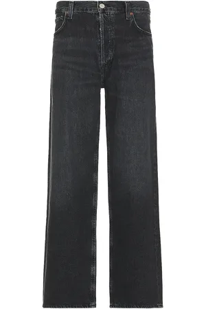 AGOLDE Low Slung Baggy Jean in - Black. Size 36 (also in ).