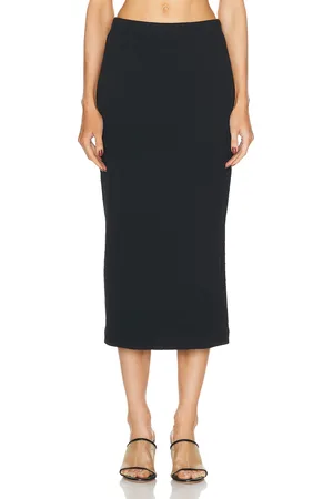 ENZA COSTA Textured Jacquard Skirt in - . Size M (also in ).