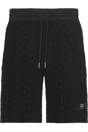 Moncler Sweat Short in - Blue. Size M (also in S, XL/1X).