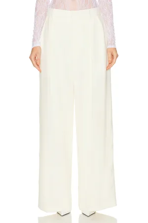 WARDROBE.NYC Evening Trouser in - White. Size L (also in M, S, XS, XXS).