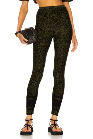 Alaïa Animalier Legging in - Green. Size 38 (also in ).