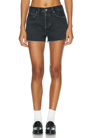 AGOLDE Parker Short in - Black. Size 28 (also in 29, 30, 32).