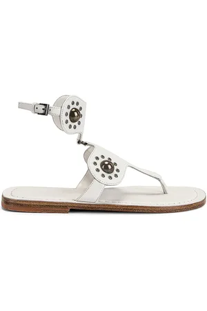 Alaïa Stud Sandals in - White. Size 36 (also in ).