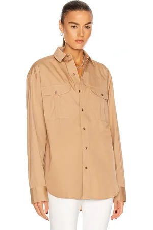 WARDROBE.NYC Oversize Shirt in - Neutral. Size M (also in ).