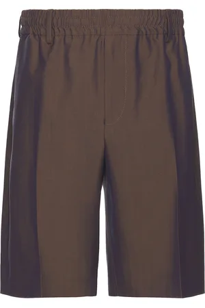Burberry Pleated Short in - Chocolate. Size 36 (also in 38, 42).