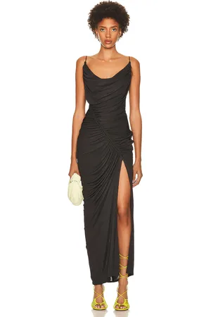 Bottega Veneta Sleeveless Maxi Dress in - Brown. Size 42 (also in 34).