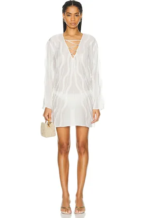 Cult Gaia Shemariah Coverup Dress in - White. Size L (also in ).