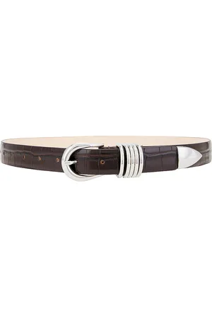 DEHANCHE Hollyhock Belt in - Chocolate. Size M (also in S, XL, XS).
