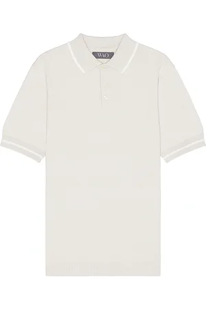 WAO Everyday Luxe Polo in - Beige. Size M (also in ).
