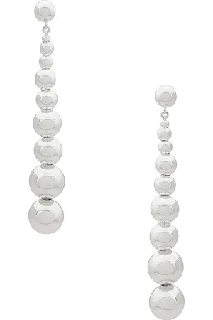 LIÉ STUDIO The Josephine Earring in - Metallic Silver. Size all.