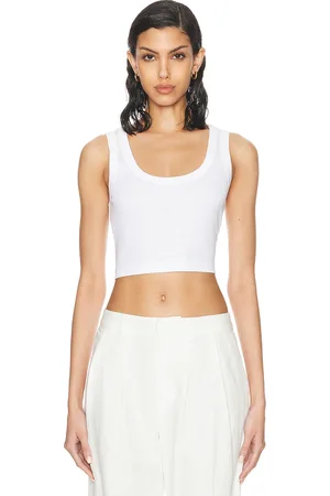 Flore Flore Hillie Crop Tank Top in - . Size L (also in ).