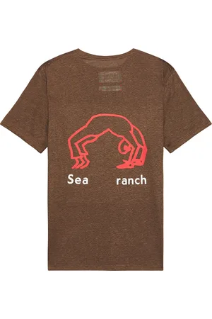 District Vision Hemp T Shirt in - Brown. Size M (also in S).