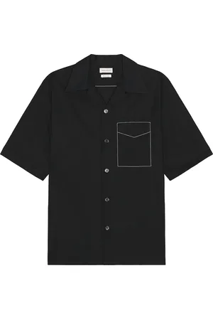 Alexander McQueen Stitching Short Sleeve Shirt in - . Size 16.5 (also in 17).