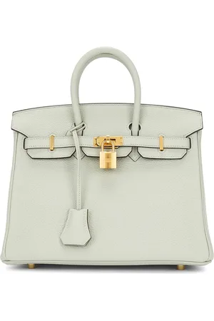 Hermès Clemence Birkin 25 Handbag in - Grey. Size all.
