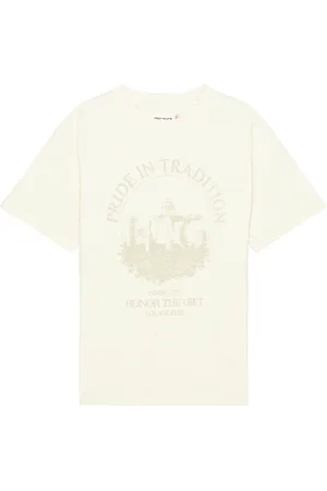 HONOR THE GIFT Pride in Tradition Short Sleeve Tee in - Cream. Size L (also in ).