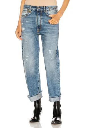 R13 Boyfriend in - Denim-Medium. Size 27 (also in 28).