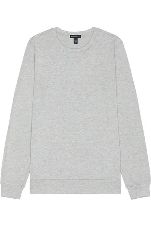 Beyond Yoga Always Beyond Pullover Crew in - Light Grey. Size M (also in S, XL/1X).