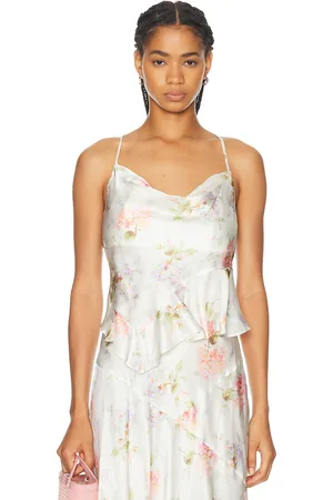 LOVESHACKFANCY Valetta Cami in - Ivory. Size M (also in ).