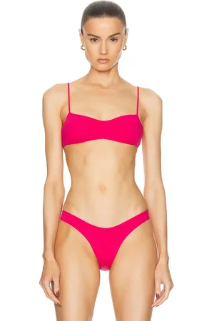 Haight Agatha Bikini Top in - Fuchsia. Size XS (also in ).
