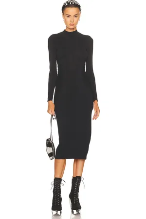 Alaïa Maxi Dress in - Black. Size 40 (also in 42).