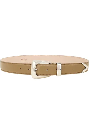 Khaite Benny Belt in - Brown. Size 70 (also in 75, 80, 90).