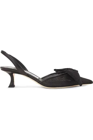 Jimmy Choo Brook 50 Slingback Pump in - Black. Size 36 (also in ).