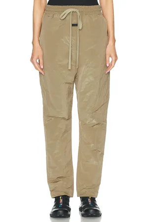FEAR OF GOD Wrinkled Polyester Forum Pant in - Brown. Size L (also in M, S).
