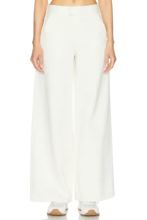 GRLFRND Estella Low Rise Trouser Jean in - Beige. Size 24 (also in 25, 29, 30, 31, 32).