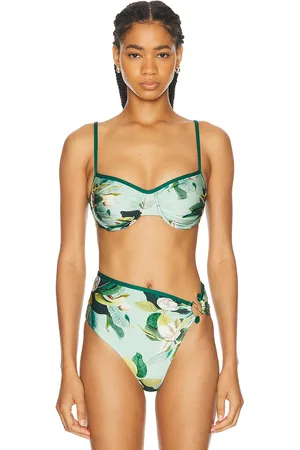 PATBO Magnolia Underwire Bikini Top in - Green. Size XS (also in ).