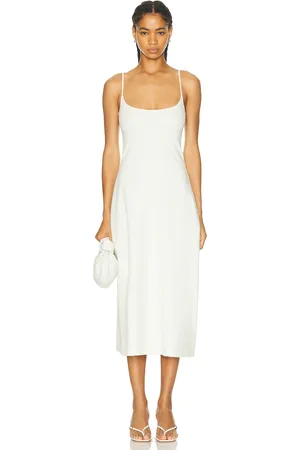 Leset Rio Maxi Tank Dress in - White. Size L (also in M, XL).