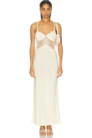 Staud Tara Dress in - Cream. Size L (also in XL).