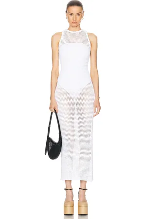 Alaïa Maxi Dress in - White. Size 36 (also in ).