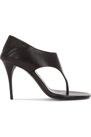 Saint Laurent Bridget Sandal in - Brown. Size 38 (also in 36.5, 39, 39.5, 40.5).