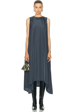 Acne Studios Summer Stripe Dress in - Grey. Size 36 (also in ).