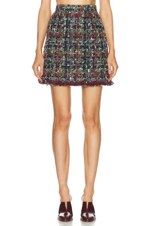Etro Mini Skirt in - Grey. Size 38 (also in 40, 42).