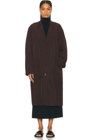 The Row Adan Coat in - Brown. Size L (also in ).