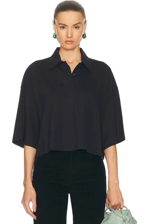 Bottega Veneta Short Sleeve Shirt in - Navy. Size L (also in ).