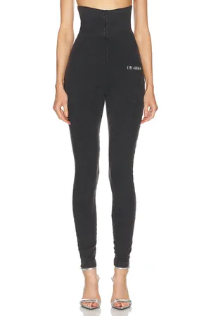The Attico Long Pant in - Black. Size 38 (also in 40).