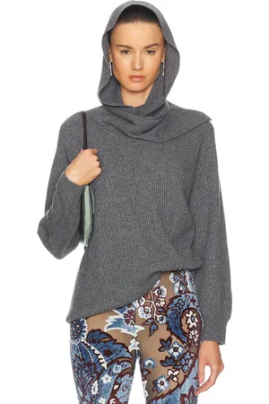Etro Long Sleeve Sweater Top in - Grey. Size 40 (also in ).