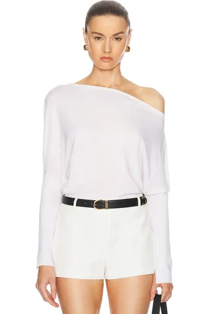 Simkhai Lavina Draped Off Shoulder Sweater in - . Size L (also in M, S).