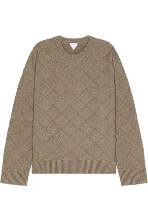 Bottega Veneta Intreccio 3d Knit Sweater in - Grey. Size XL/1X (also in ).