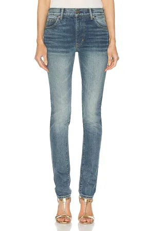 Tom Ford Stone Washed Skinny in - Denim-Medium. Size 27 (also in 28, 29).