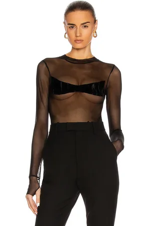 Sami Miro Mesh Bodysuit in - . Size XL (also in XS).