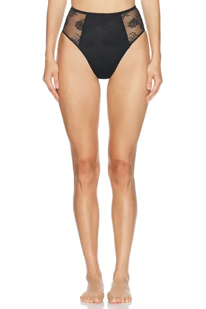 FLEUR DU MAL Bouquet Lace High Waist Panty in - . Size 2 (also in 4).
