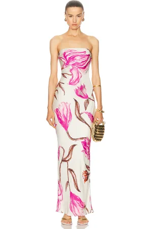 ROCOCO SAND Maxi Strapless Dress in - Pink. Size L (also in ).