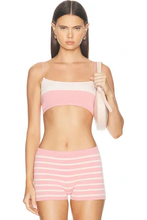 Heavy Manners Bunny Knit Top in - Pink. Size S (also in ).