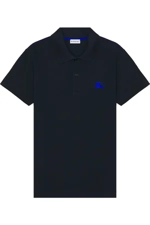 Burberry Logo Polo in - Blue. Size L (also in M, S, XL/1X).