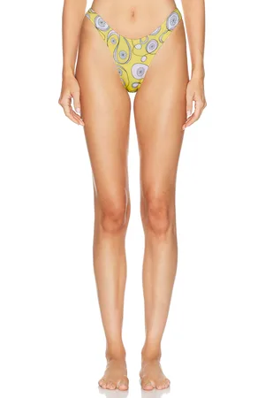 Heavy Manners X Elsa Hosk Cheeky Bikini Bottom in - Yellow. Size L (also in ).
