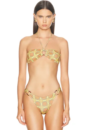 Bananhot Beverly Bikini Top in - Yellow. Size L (also in ).
